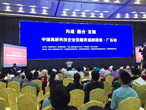 高新企業(yè)投融資路演廣東站圓滿舉行，科技中介服務(wù)賦能創(chuàng)新發(fā)展